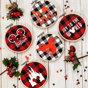 Super cute Disney Christmas ornaments